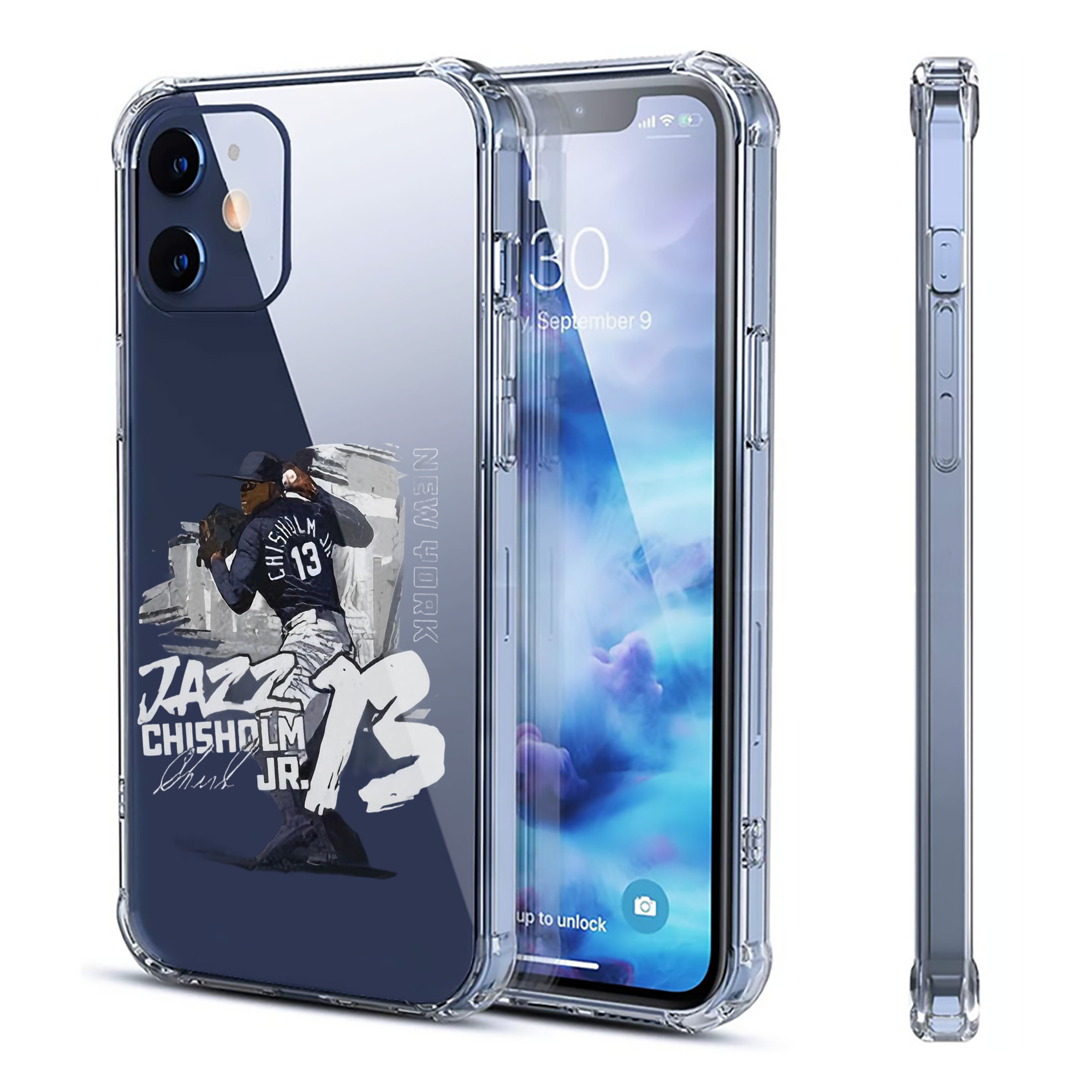 Jazz Chisholm Jr. 20 Clear IPhone 12 Case – Soft TPU With UV Print – Enhanced Drop Protection, Precise Fit, Anti-Fingerprint, Customizable Design, Scratch-Resistant, Yellow-Resistant